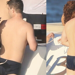 Juliette apareceu com Daniel Trovejani pela primeira vez em julho, quando os dois trocaram carinhos em um passeio de barco no Rio de Janeiro