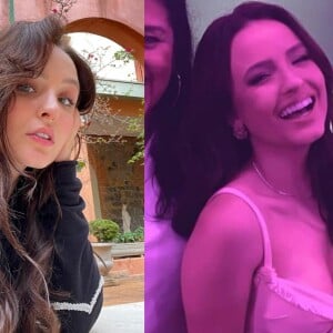 Larissa Manoela mostra bastidores de vinheta de fim de ano da Globo