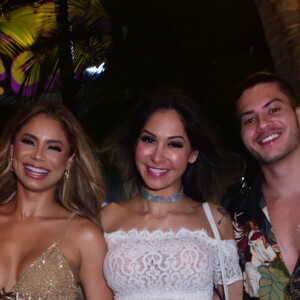 Mayra Cardi, Arthur Aguiar, Lexa e MC Guimê participaram da festa de Gkay