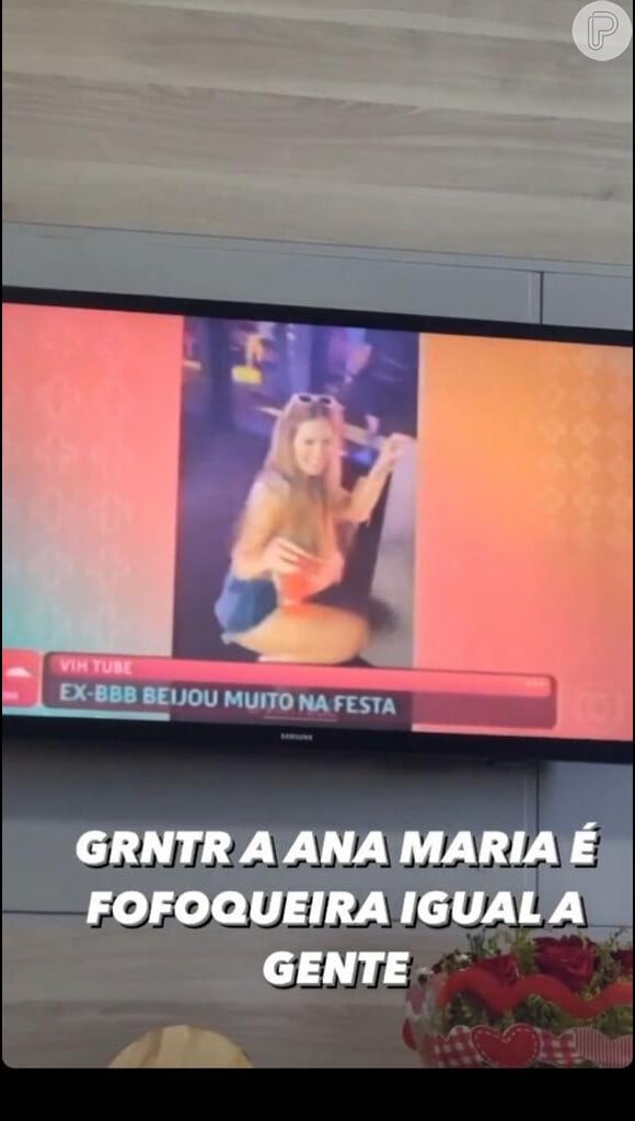 Viih Tube se divertiu com Ana Maria Braga comentando a 'Farofa da Gkay'