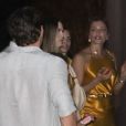 Grazi Massafera foi com o namorado, Alexandre Machafer, à festa de Luciano Huck e Angélica