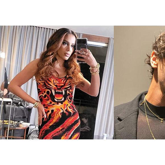 Anitta e Bruno Montaleone conversaram ao pé do ouvido durante inauguração de hotel, diz colunista Fábia Oliveira