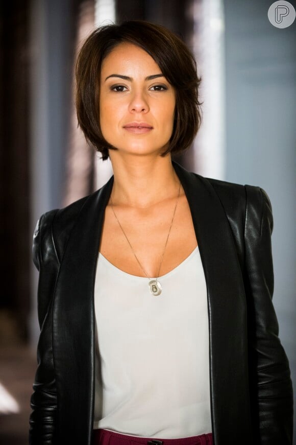 Na novela 'Império', Maria Clara (Andreia Horta) diz que Cristina (Leandra Leal) está cada vez mais parecida com o José Alfredo (Alexandre Nero)