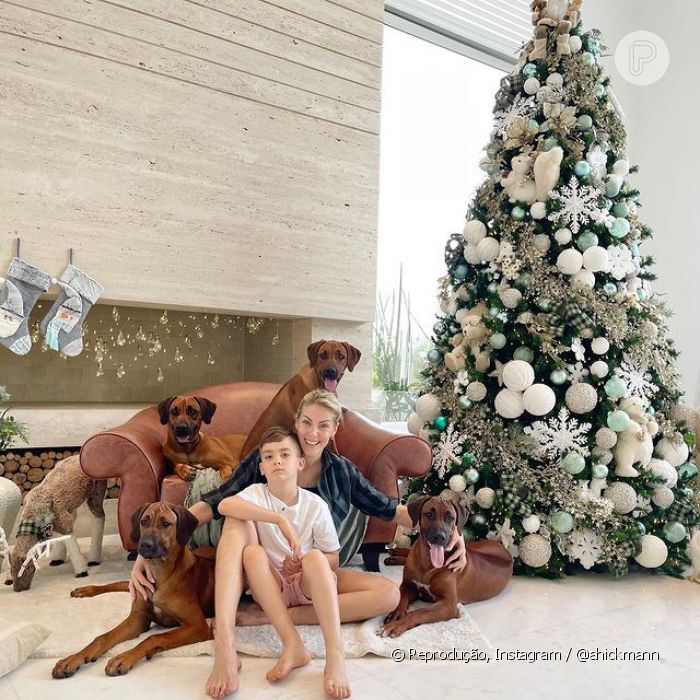Natal 2021: Ana Hickmann e mais famosas fazem fotos ao lado do filhos para  celebrar festas de fim de ano - Purepeople