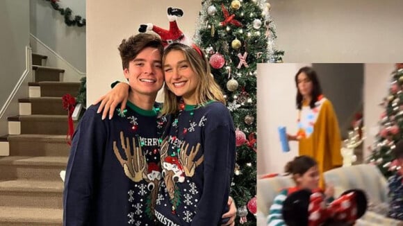 Bruna Marquezine e Sasha vestem pijamas para passar Natal juntas e em família. Vídeo!