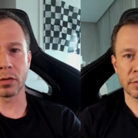 Tiago Leifert rebate carta de Ícaro Silva