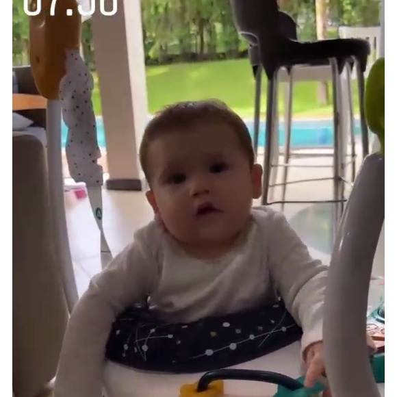 Completando sete meses, Maria Alice não deve ganhar grandes celebrações
