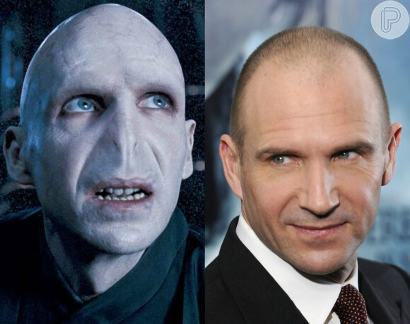 Ralph Fiennes foi o responsável por interpretar o deformado mago Lorde Voldemort nos filme do 'Harry Potter'