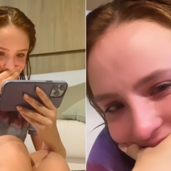 Larissa Manoela se emociona ao ver teaser de 'Além da Ilusão'