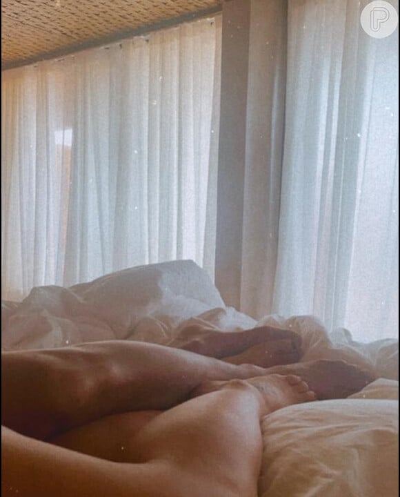 A foto de Paolla Oliveira e Diogo Nogueira juntos na cama atiçou a imaginação dos fãs