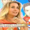 Andréia Sorvetão distribuiu caveiras e corações aos seus ex-companheiros de programa