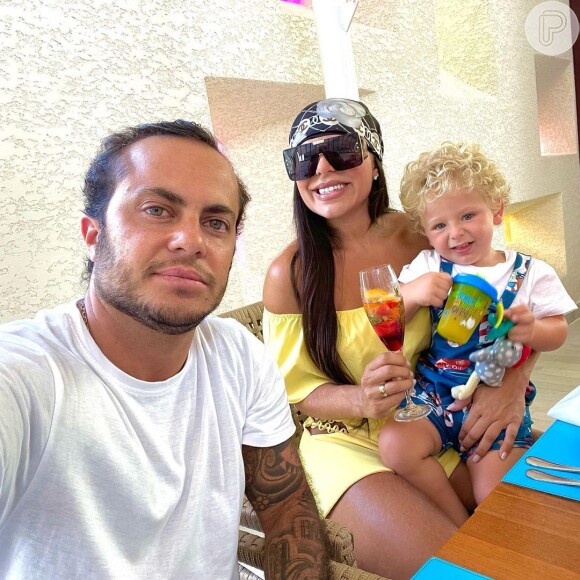 Andressa Ferreira tem um filho junto do ator Thammy Miranda