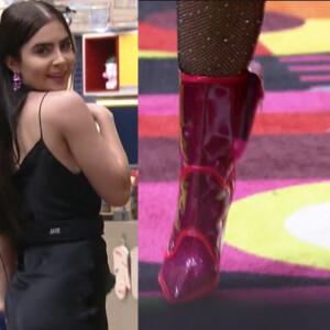 'BBB 22': botas de Jade Picon chamaram atenção no programa ao vivo