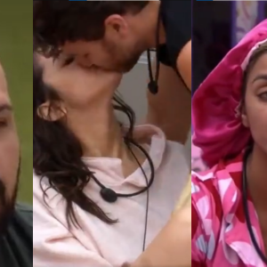 Novo casal no 'BBB 22', romance de Eslovênia e Lucas repercute na casa