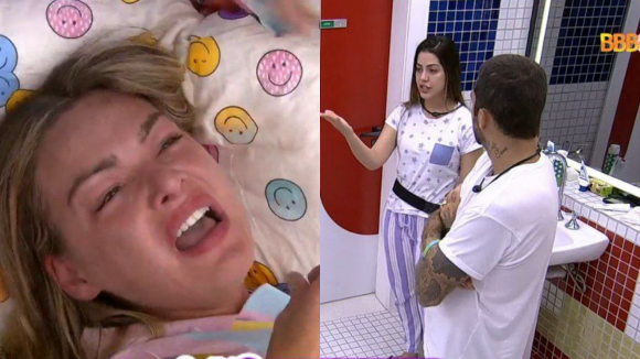 'BBB 22': Laís chora após polêmica por alimentação de Bárbara e surto da modelo