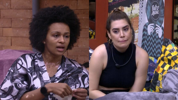 'BBB 22': Natália tem papo sincero com Naiara Azevedo. 'Eu tinha o mesmo defeito'