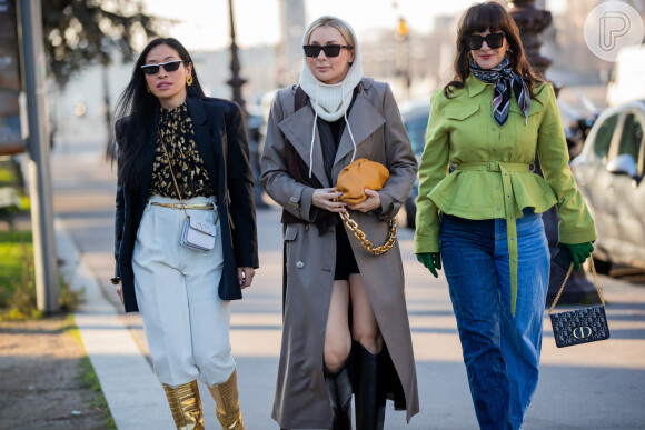 Fashionistas apostam em modelos criativos de óculos no street style internacional