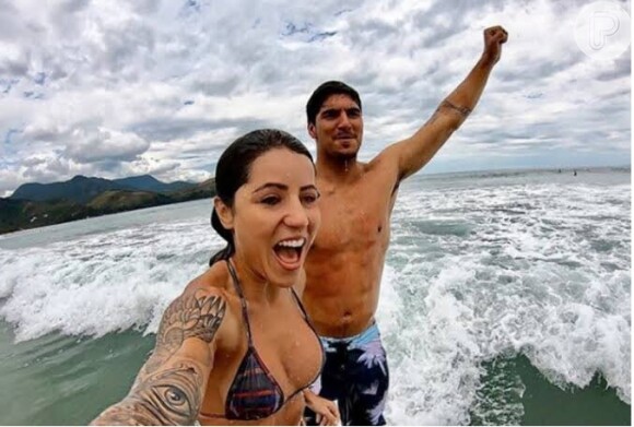 Latícia Bufoni e Gabriel Medina eram grandes amigos antes do casamento do surfista