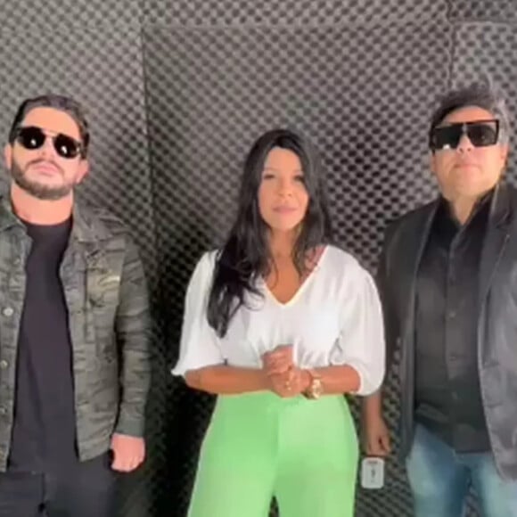 Daniel Diau, Silvânia Aquino e Bell Oliver seguem como vocalistas da banda Calcinha Preta