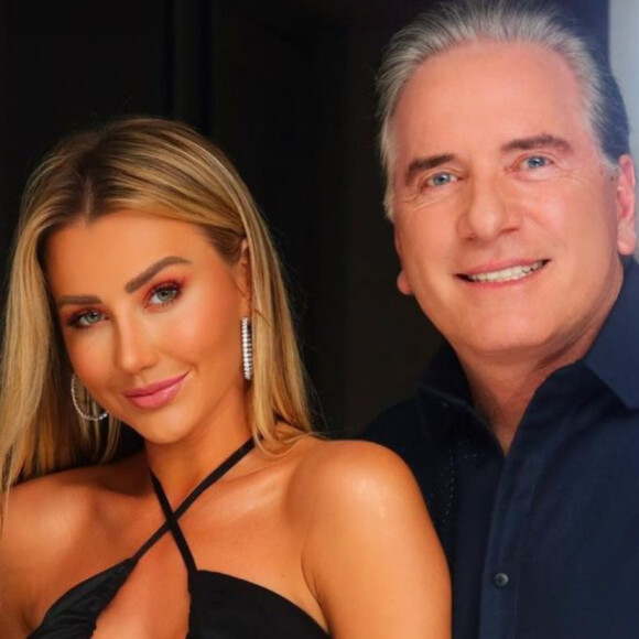 Ana Paula Siebert esclareceu rumor de crise em casamento com Roberto Justus