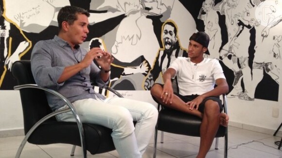 Neymar fala sobre o namoro com Bruna Marquezine em entrevista em 17 de março de 2013