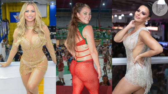 Carnaval 2022: famosas lotam escolas de samba como musas, rainhas de bateria e destaques