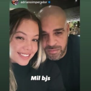 Adriano Imperador e Céu fizeram uma viagem a São Paulo