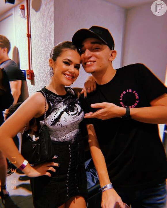 Maisa Silva respondeu a João Gomes no Instagram e chamou cantor de 'fofo'