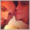 Giovanna posta foto ao lado do marido, Leonardo Nogueira, no dia de seu aniversário, em 18 de março de 2013