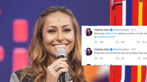 Sabrina Sato no 'BBB 22'? Apresentadora pede para comentar reality da Globo após sair da Record