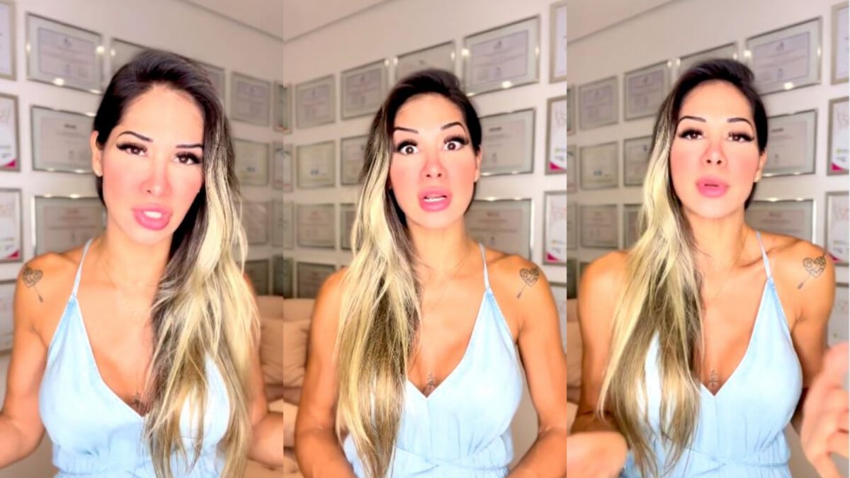 Foto: Maíra Cardi, mulher de Arthur Aguiar, toca em assuntos delicados no  áudio vazado, já que cita o vídeo gravado para as redes sociais - Purepeople