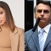 Anitta debocha de multa por posicionamento político no Lollapalooza: 'R$ 50 mil? Menos uma bolsa'