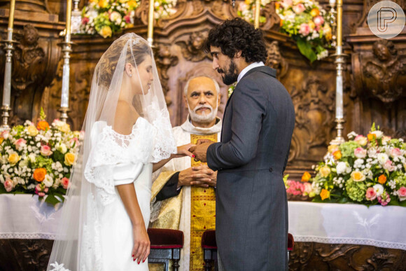 Casamento de Madeleine (Bruna Linzmeyer) e José Leôncio (Renato Góes) na novela 'Pantanal' vai ao ar em 4 de abril de 2022