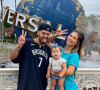 Virgínia Fonseca, grávida do segundo filho, viaja para a Disney com a família e lamenta não poder ir em alguns dos brinquedos do parque