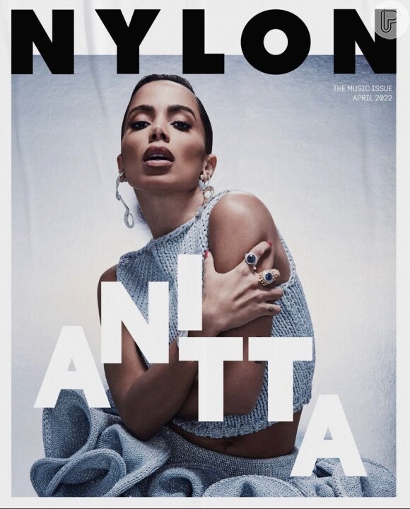 Após a reclamação, a 'Nylon' fez uma nova capa com Anitta