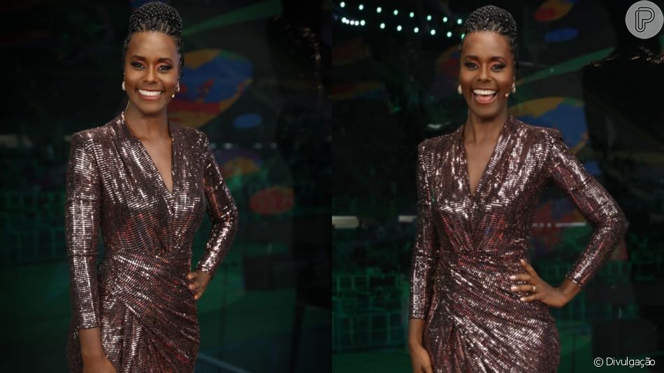 Maju Coutinho escolhe look especial para estreia em Carnaval