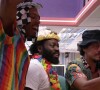 'BBB 22': PA, Douglas e Eliezer vibraram com passagem de Natália e Brunna Gonçalves pela Beija-Flor em desfile de carnaval