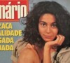 Giovanna Gold estrelou capa de revistas ao viver a Zefa na primeira versão da novela 'Pantanal'