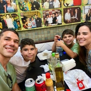 Wanessa Camargo e Marcus Buaiz são pais de José Marcus, de 10 anos, e João Francisco, de 7