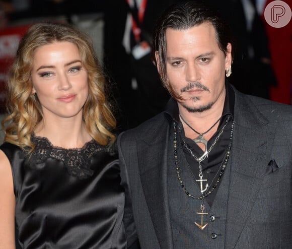 Johnny Depp e Amber Heard foram casados durante 15 meses