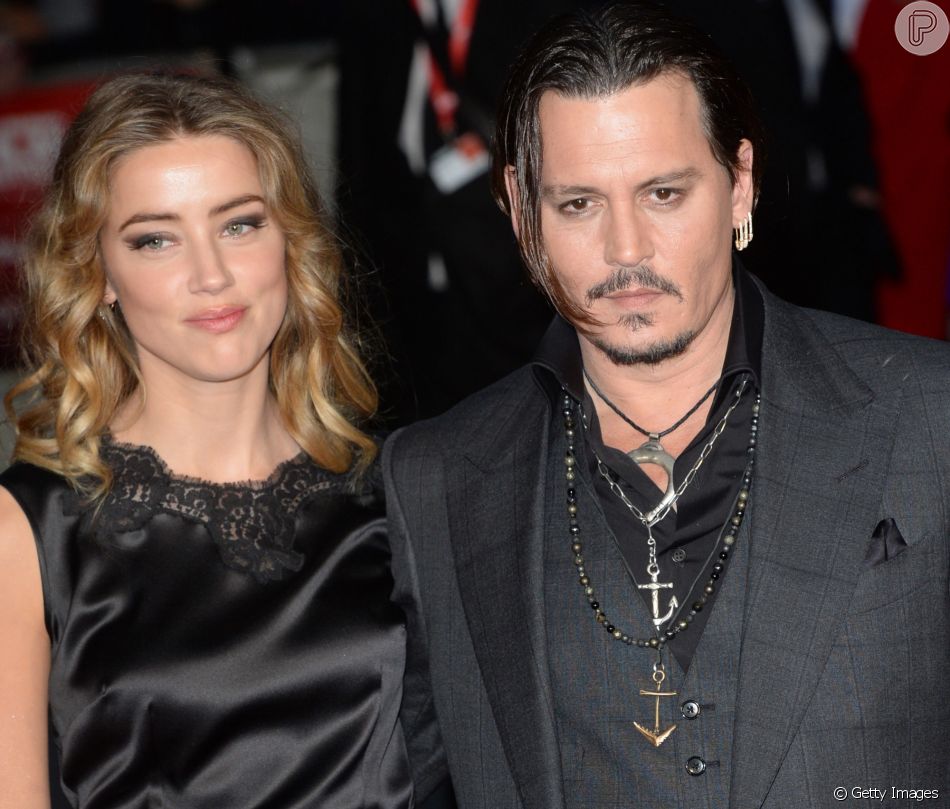 Johnny Depp e Amber Heard foram casados durante 15 meses