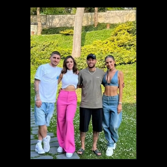 Um seguidor qual era a foto com Neymar que Bruna nunca tinha postado e que amava