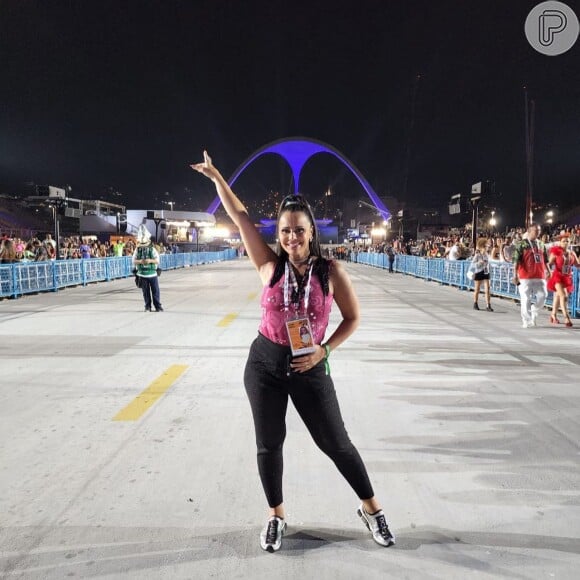 Viviane Araújo foi alvo de críticas no Carnaval por ter desfilado grávida