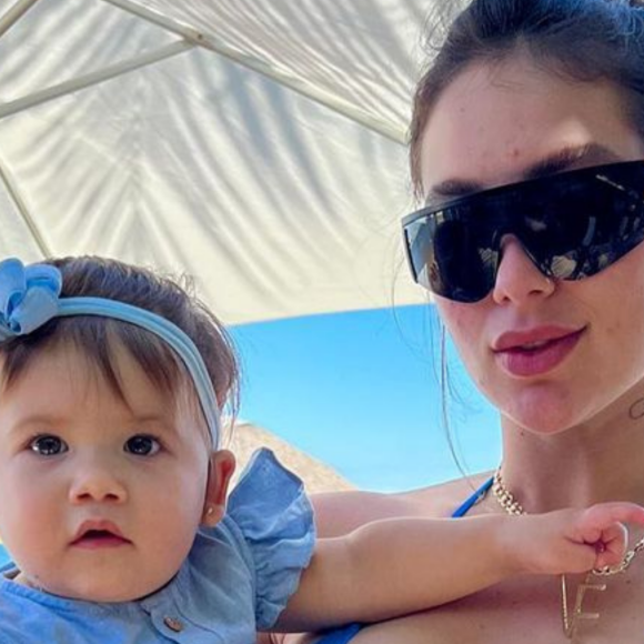 Maria Alice, filha de Virgínia Fonseca e Zé Felipe, completa 1 ano na próxima segunda-feira (30)