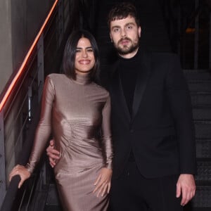 Antonia Morais e o namorado, Paulo Dalagnoli, em evento de luxo em SP