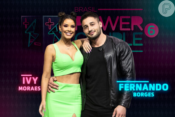 'Power couple Brasil': Ivy Moraes e Nandinho estão na berlinda por terem o pior saldo no ciclo ( R$ 26 mil)