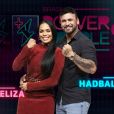   'Power couple Brasil':   Hadballa e Eliza estavam na DR por serem o casal mais votado pela mansão, mas foram salvos pelo poder especial de Anne e Pe Lanza     