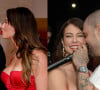 Paolla Oliveira trocou beijos com Diogo Nogueira e dançou com namorado em festa no Rio de Janeiro