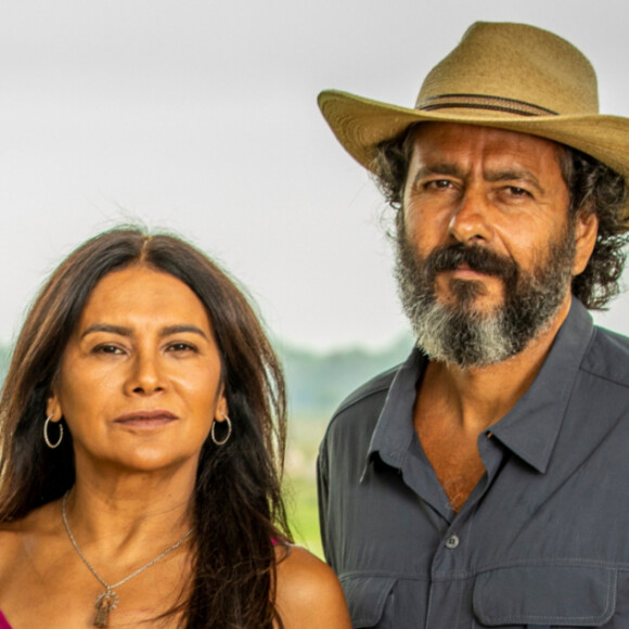 Novela 'Pantanal': José Leôncio (Marcos Palmeira) vai apavorar Filó (Dira Paes) ao não se sentir bem e decidir inclui-la em seu testamento