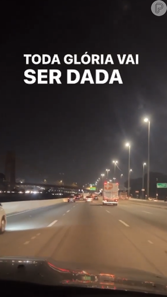 Rodrigo Mussi passou, nesta segunda-feira (20), pela Marginal Pinheiros, movimentada estrada de São Paulo, onde ele sofreu um grave acidente 